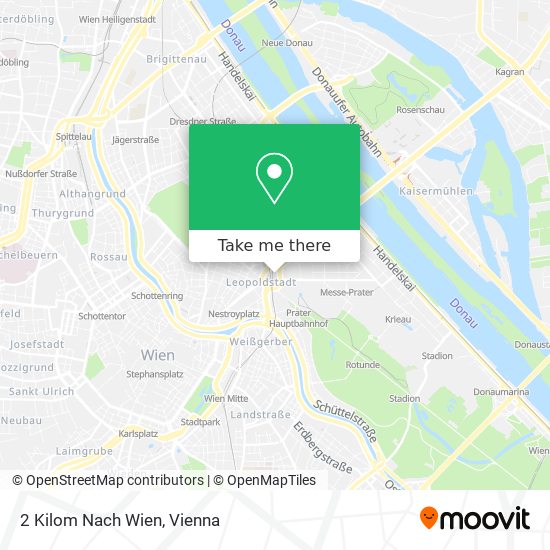2 Kilom Nach Wien map