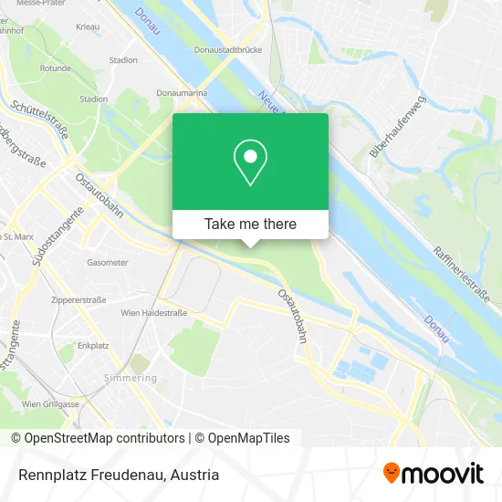 Rennplatz Freudenau map