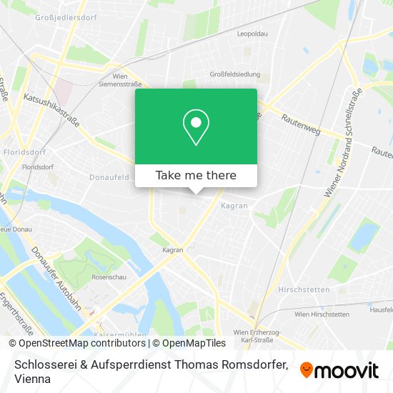 Schlosserei & Aufsperrdienst Thomas Romsdorfer map