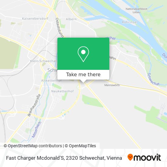 Fast Charger Mcdonald'S, 2320 Schwechat map