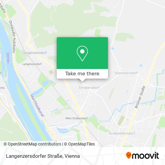 Langenzersdorfer Straße map