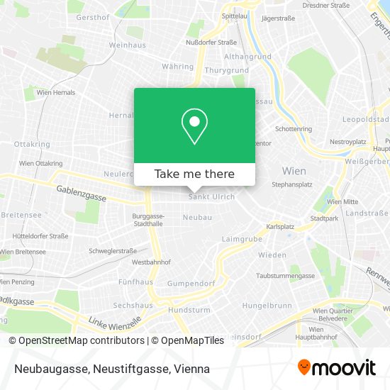 Neubaugasse, Neustiftgasse map