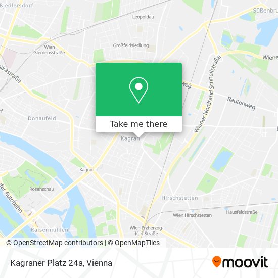 Kagraner Platz 24a map