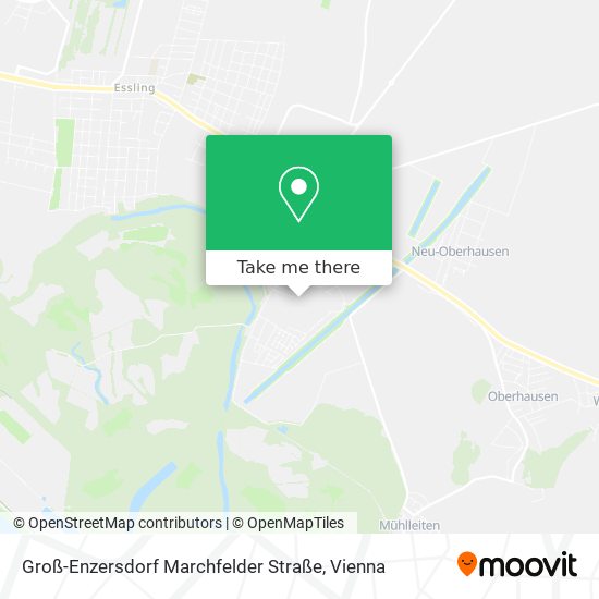 Groß-Enzersdorf Marchfelder Straße map