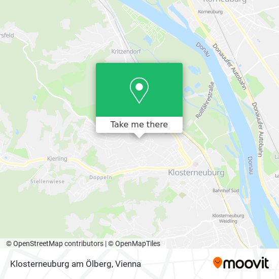 Klosterneuburg am Ölberg map