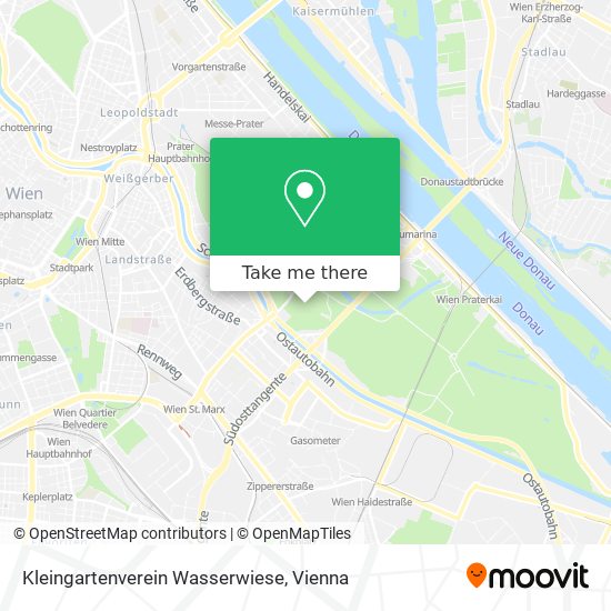 Kleingartenverein Wasserwiese map