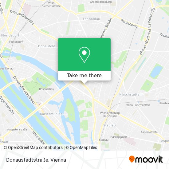 Donaustadtstraße map