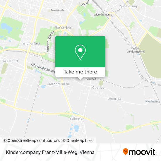 Kindercompany Franz-Mika-Weg map