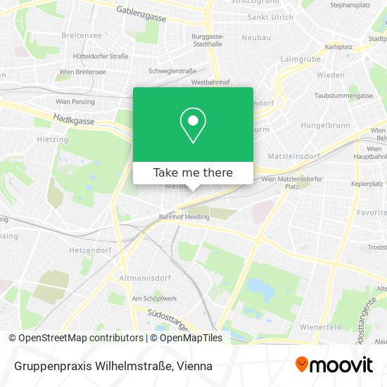Gruppenpraxis Wilhelmstraße map