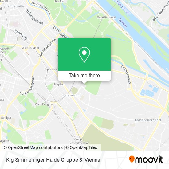 Klg Simmeringer Haide Gruppe 8 map