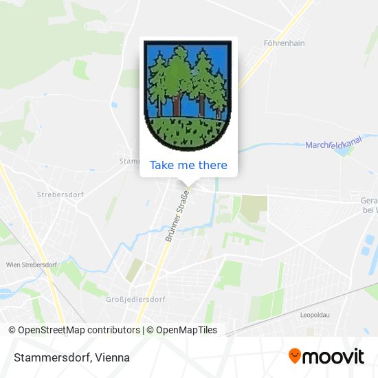 Stammersdorf map