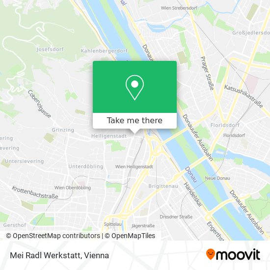 Mei Radl Werkstatt map