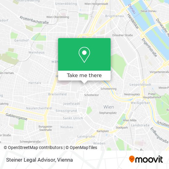 Steiner Legal Advisor map