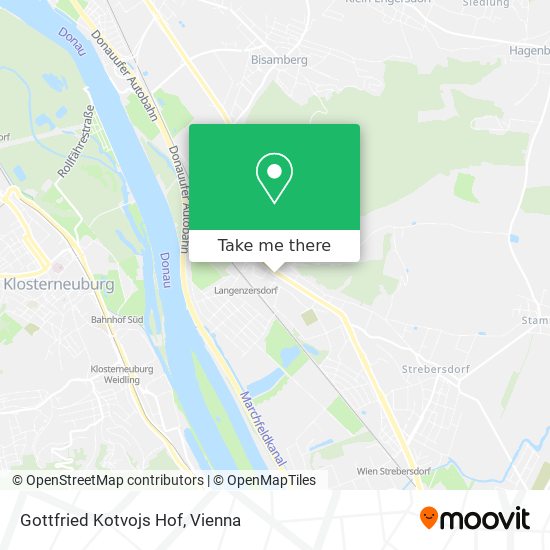 Gottfried Kotvojs Hof map