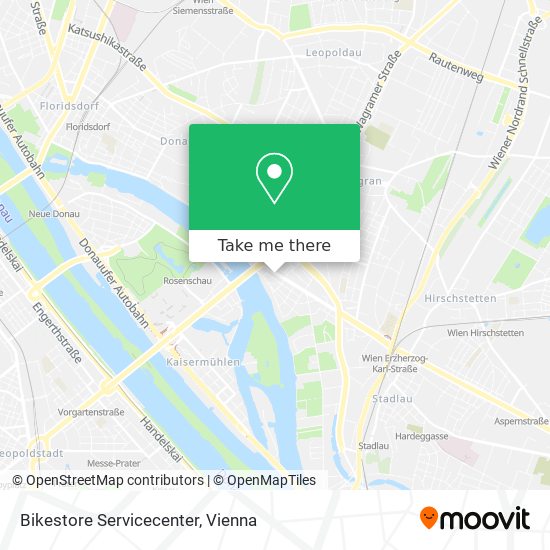 Bikestore Servicecenter map