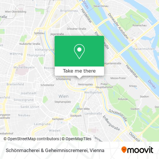 Schönmacherei & Geheimniscremerei map