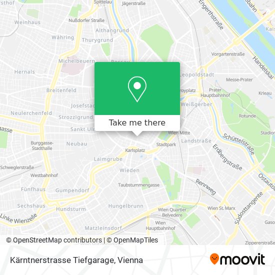 Kärntnerstrasse Tiefgarage map