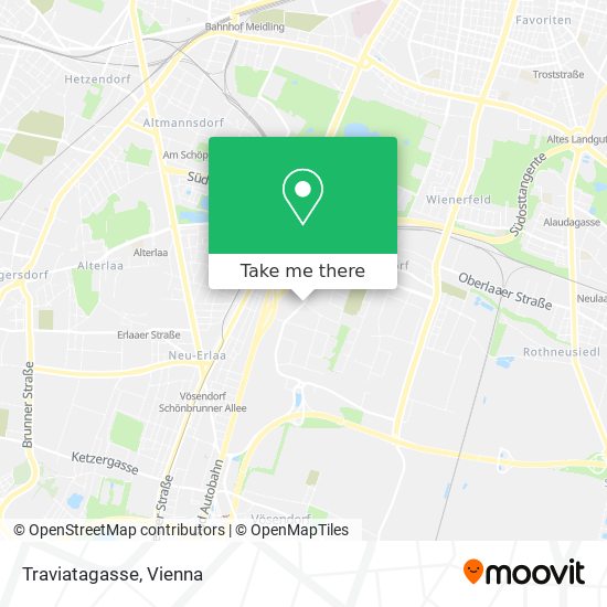 Traviatagasse map
