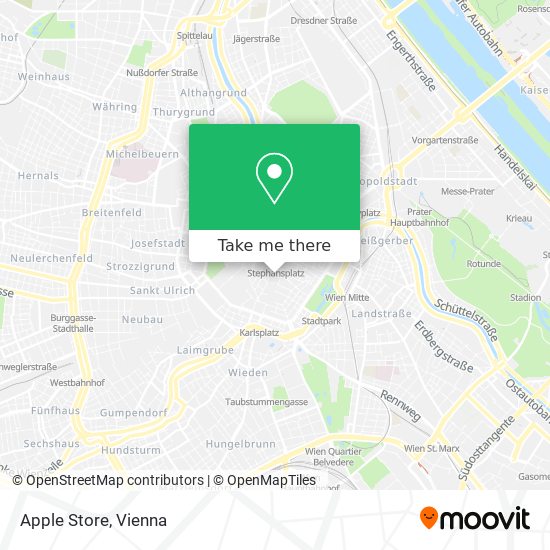 Apple Store map