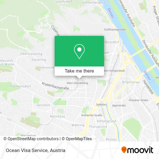 Ocean Visa Service map