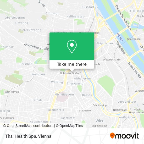 Thai Health Spa map