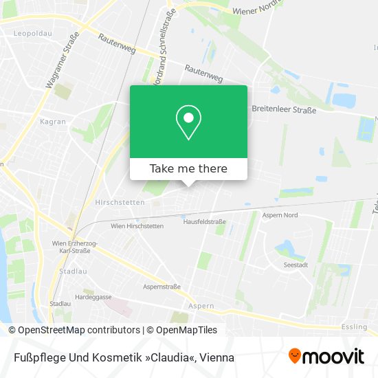 Fußpflege Und Kosmetik »Claudia« map