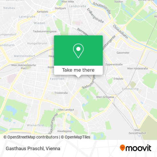 Gasthaus Praschl map