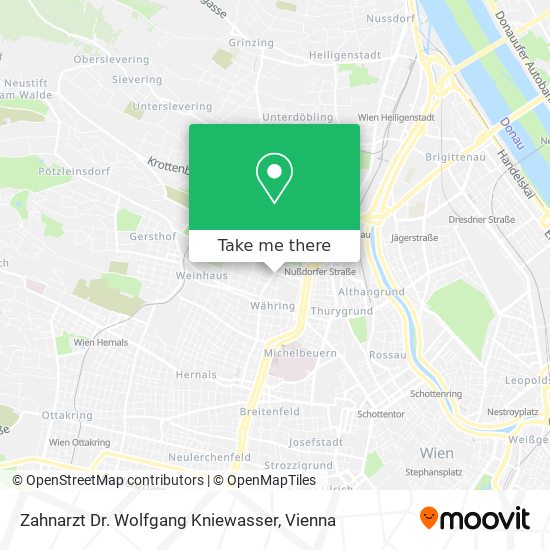 Zahnarzt Dr. Wolfgang Kniewasser map