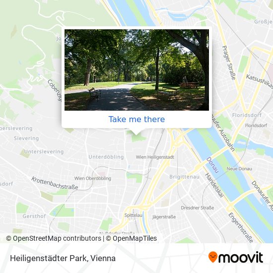 Heiligenstädter Park map