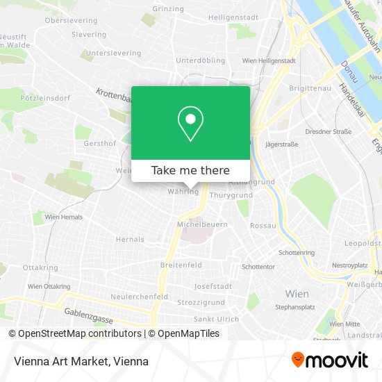 Vienna Art Market map