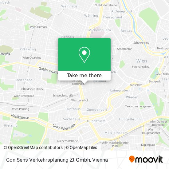 Con.Sens Verkehrsplanung Zt Gmbh map