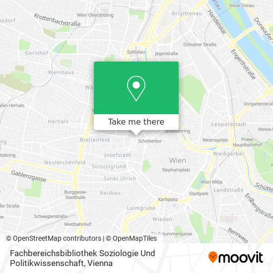 Fachbereichsbibliothek Soziologie Und Politikwissenschaft map