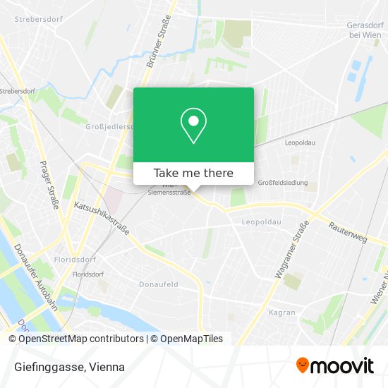 Giefinggasse map