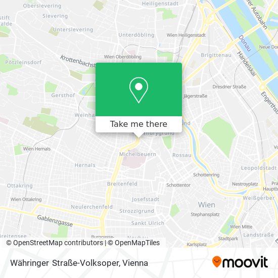 Währinger  Straße-Volksoper map
