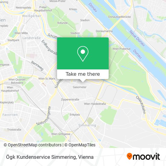 Ögk Kundenservice Simmering map