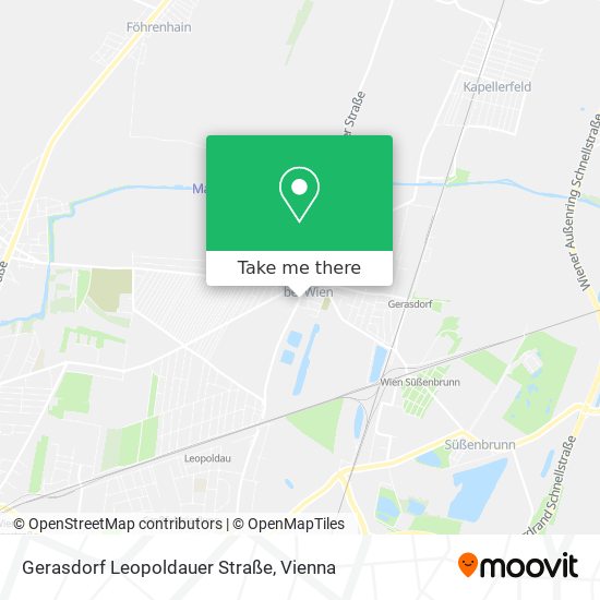 Gerasdorf Leopoldauer Straße map