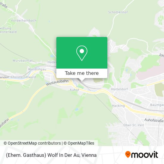 (Ehem. Gasthaus) Wolf In Der Au map