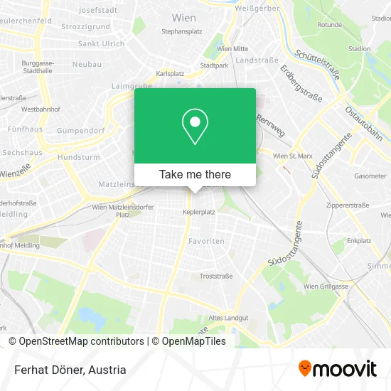 Ferhat Döner map