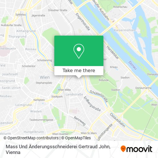 Mass Und Änderungsschneiderei Gertraud John map