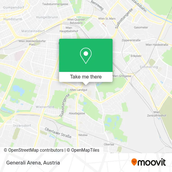 Generali Arena map