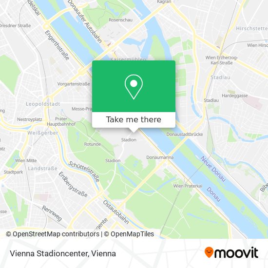 Vienna Stadioncenter map