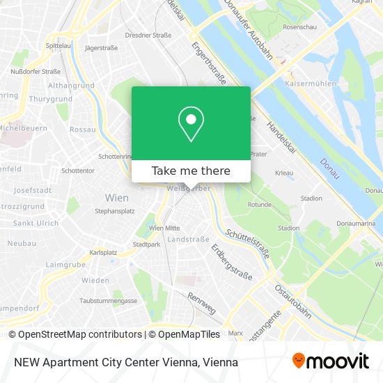 NEW Apartment City Center Vienna map