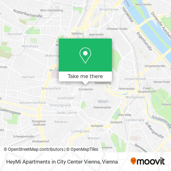 HeyMi Apartments in City Center Vienna map