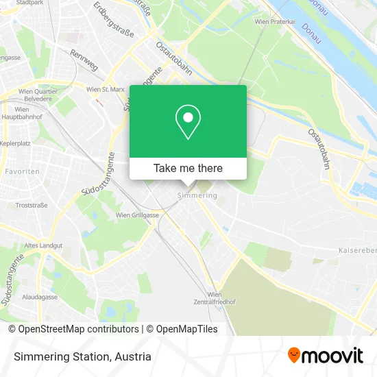 Simmering Station map