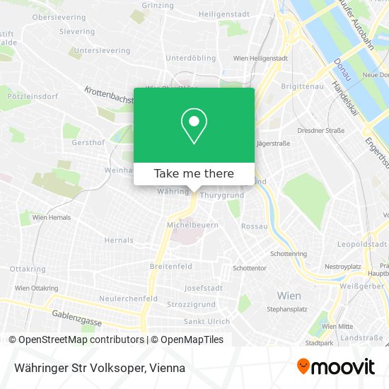 Währinger Str Volksoper map