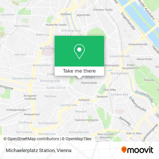 Michaelerplatz Station map