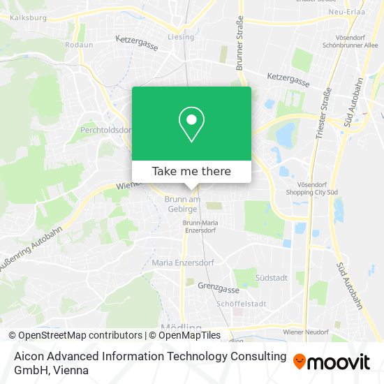 Aicon Advanced Information Technology Consulting GmbH map