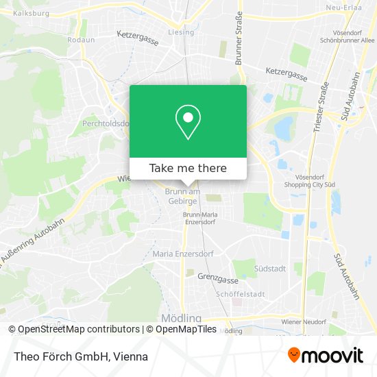 Theo Förch GmbH map