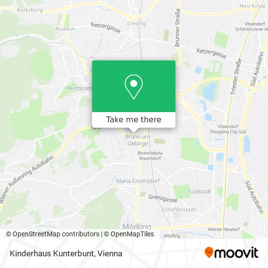 Kinderhaus Kunterbunt map