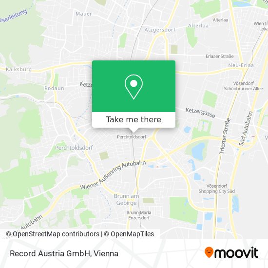 Record Austria GmbH map